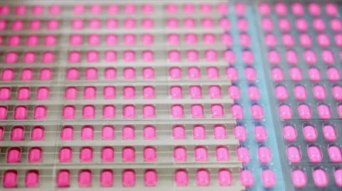 Pharmaceutical Factory Stock Footage 24644338