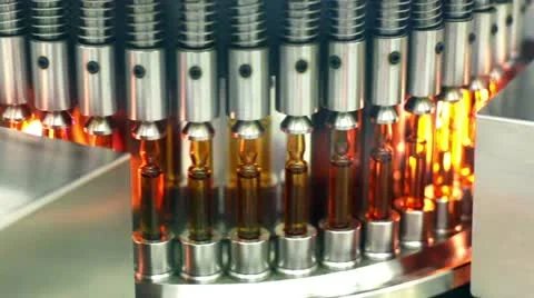 Pharmaceutical Factory Stock Footage 24672613