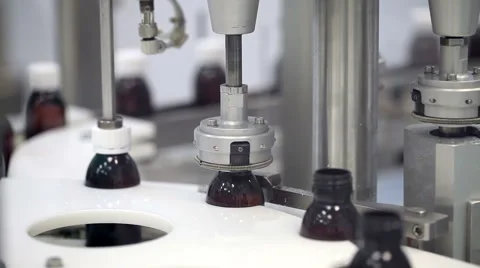 Pharmaceutical Factory 스톡 동영상 61868400