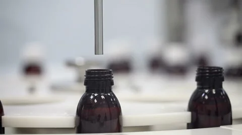 Pharmaceutical Industry Manufacturing Stock Footage 61868391