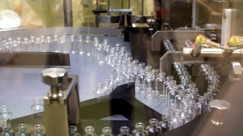 Pharmaceutical Industry Production. Video stock 83422984