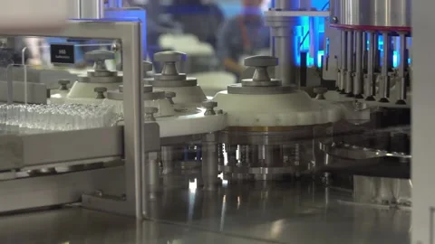 Pharmaceutical inspection machine 库存影片 90750100