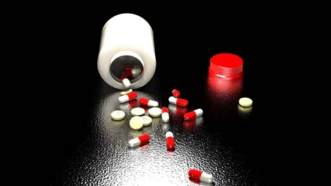 Pharmaceutical Medicament Stock Footage 167803252