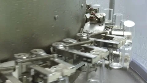 Pharmaceutical production Stock Footage 144441880