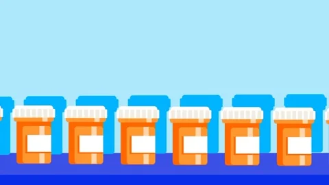 Pharmaceutical Production Stock Footage 335667271