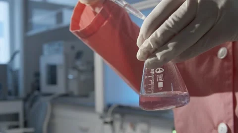 Pharmaceutical production laboratory Stock Footage 147540182