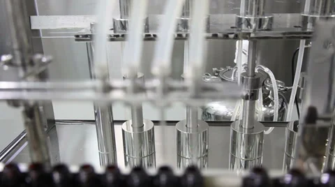 Pharmaceutical production line Stock Footage 37435242
