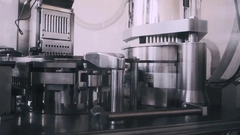 Pharmaceutical production line Video stock 76754145