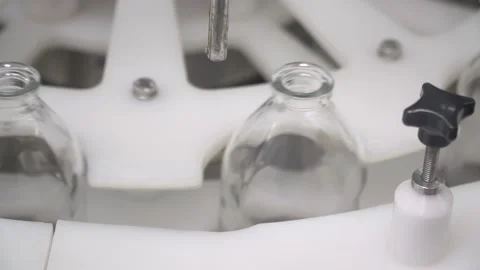 Pharmaceutical production line. Stock Footage 152379656