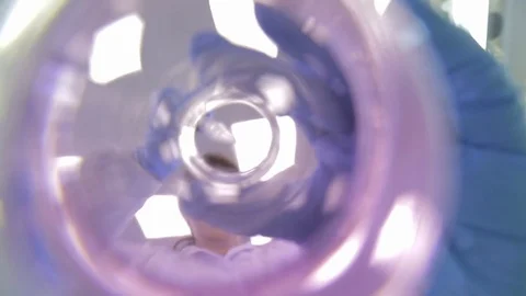 Pharmaceutical Research in Lab Video stock 73889317