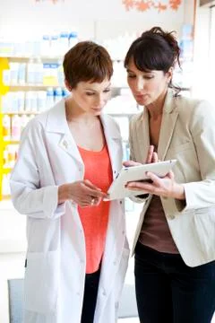 Pharmaceutical sales representative 스톡 사진