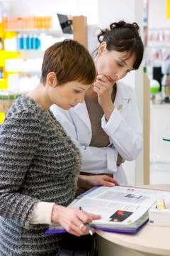 Pharmaceutical sales representative Stock Photos