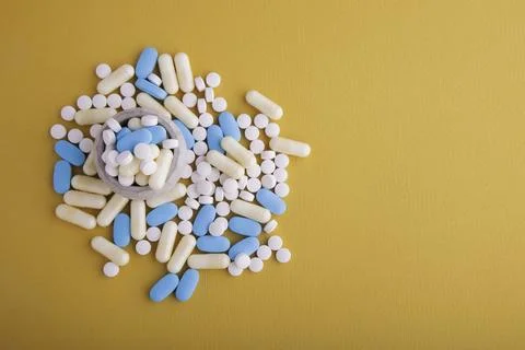 Pharmaceutical Tablets 写真素材