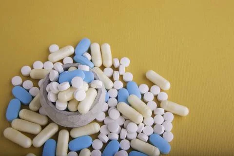 Pharmaceutical Tablets 写真素材