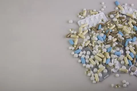 Pharmaceutical Tablets 写真素材