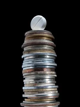 Pharmaceutical tower Stock Photos