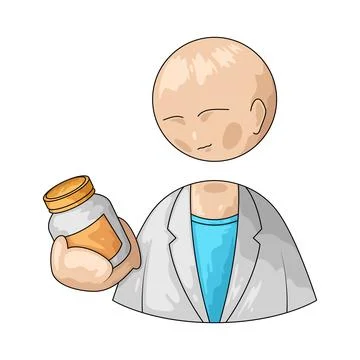 Pharmacist illustration イラスト素材