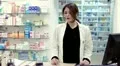 pharmacist taking medicines for customer HD Footage