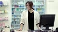 pharmacist taking medicines for customer HD Footage