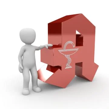 Pharmacists Stock Illustration