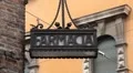Pharmacy, Drugstore on Bologna Street, European Old Street, Italy HD Footage