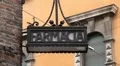 Pharmacy, Drugstore on Bologna Street, European Old Street, Italy HD Footage