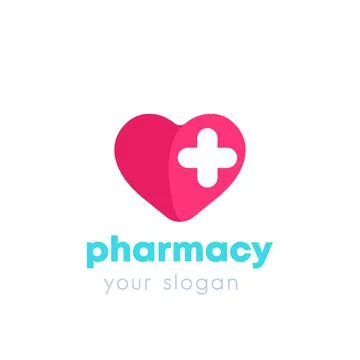 Pharmacy, drugstore logo, vector Stock Illustration