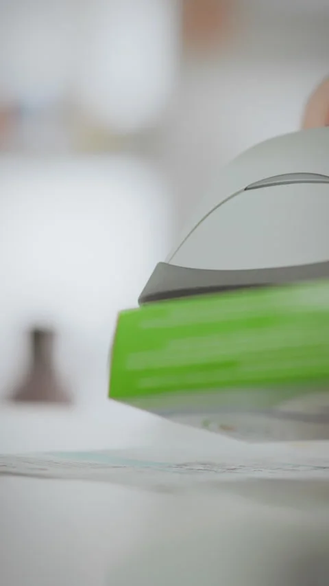 Pharmacy employee scans medication boxes for accurate distribution of drugs Stock Footage 331677336