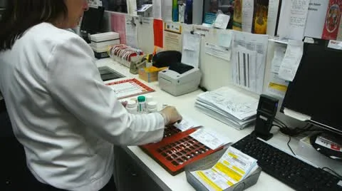 Pharmacy Stock Footage 14274563