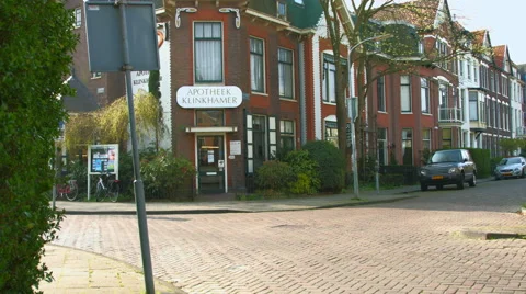 Pharmacy in Haarlem Netherlands Stock Footage 50349055