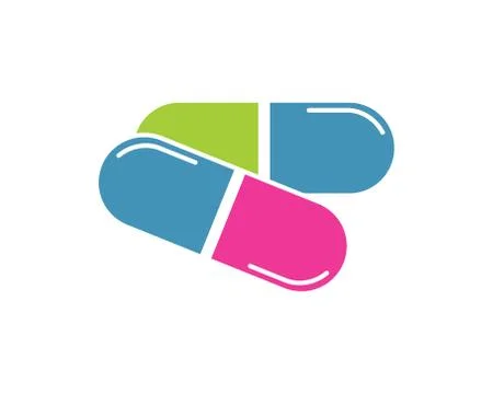 Pharmacy logo icon vector illustration design Stock Illustration