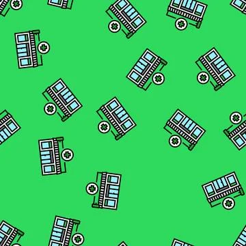 Pharmacy store vector seamless pattern Stock Illustration