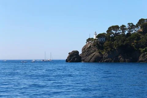 The Pharos before the unknown Stock Photos