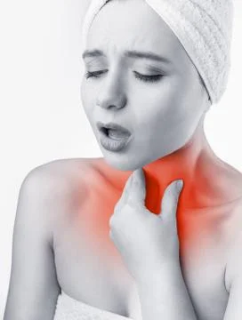 Pharyngalgia Stock Photos