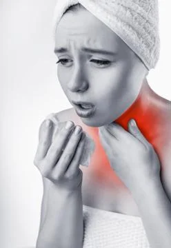 Pharyngalgia Stock Photos