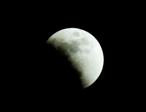 Phase of Total Lunar Eclipse. An eclipse of the Moon can only take place at Full Fotos Stock