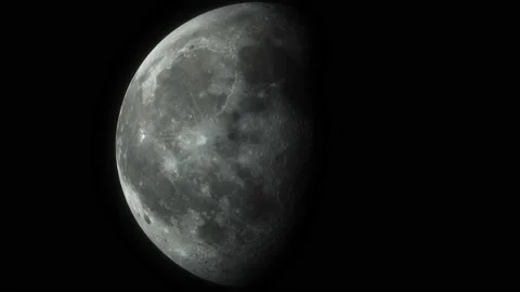 Phases of the Moon Stock Footage 155982835