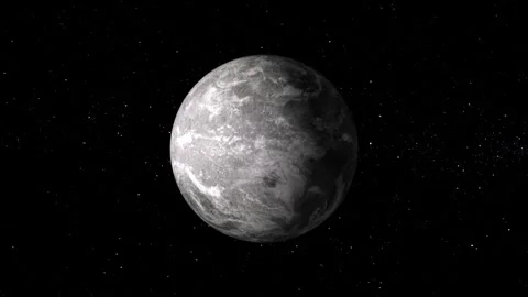 Phases of moon over one year Stock Footage 305298545