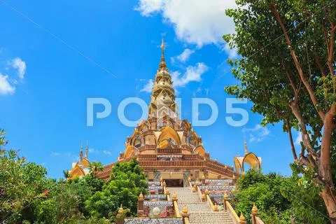Phasornkaew temple ,that place for meditation that practices, khao kho phetch Stock Photos