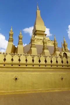Phat that luang Stock Illustration