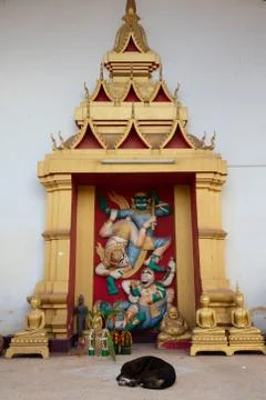 Phat that luang Stock Photos