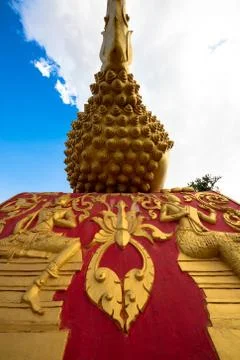 Phat that luang Foto stock