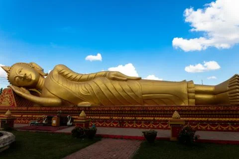 Phat that luang Stock Photos