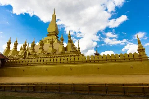 Phat that luang Stock Photos