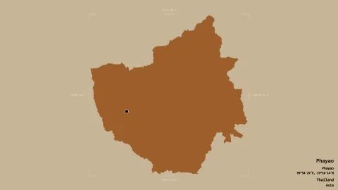 Phayao - Thailand. Bounding box. Pattern Stock Illustration