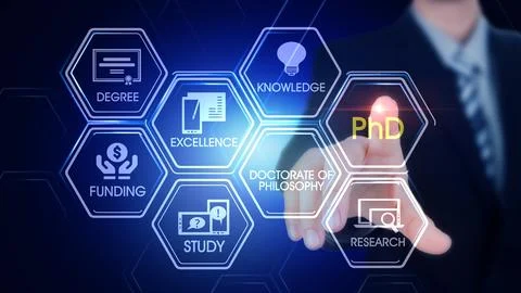 PHD Illustrazione stock