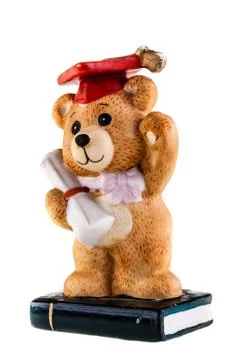 Phd teddy bear Foto stock
