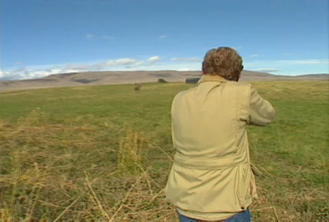 Pheasant hunting 12 Stock Footage 645585