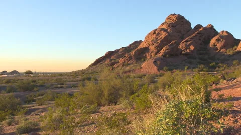 Pheonix Sunset Time-Lapse Stock Footage 65428637