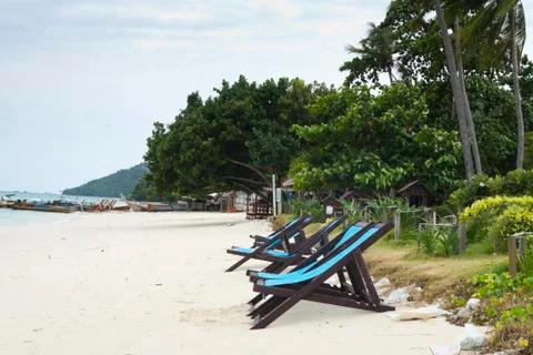 Phi phi beach detail Stock Photos